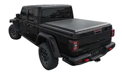 Access Tonneau Tonneau Cover, Limited Soft Roll-Up Tonneau, Hook and Loop, Vinyl, Black, Jeep, with - 27019-0