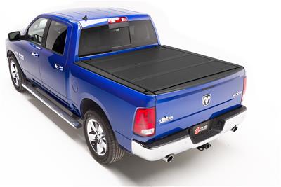 BAK Industries Tonneau Cover, MX4, Folding, Aluminum, Matte Black, Dodge, RAM, 8 ft. Truck Bed - 448204-0