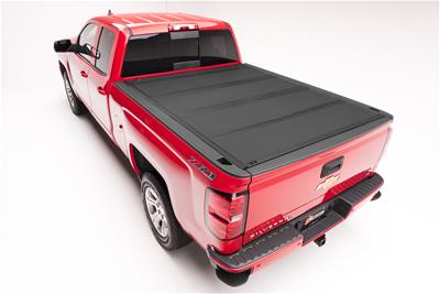 BAK Industries Tonneau Cover, MX4, Folding, Aluminum, Matte Black, Toyota, 5.5 ft. Truck Bed - 448409T-0