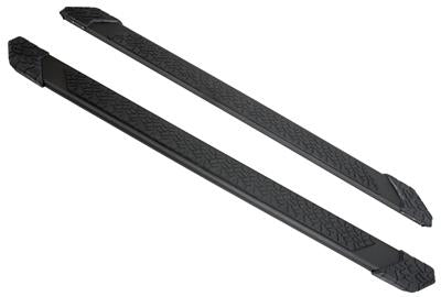 Raptor Series 5 in. Tread Step Slide Track Running Boards - 1975BLK