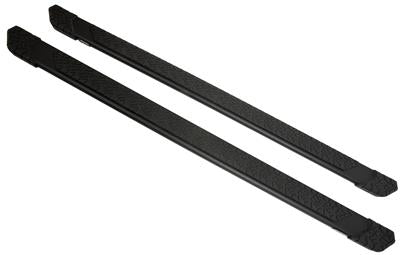 Raptor Series 5 in. Tread Step Slide Track Running Boards - 1986BLK